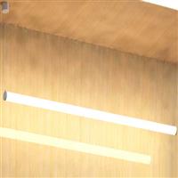 70x1500 Architectural Suspended LED Tube 360 of light