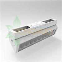 12w 30deg wall wash surface mount led luminaire asymmetric lighting