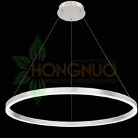 200 small ring Suspended Pendant LED circular luminaire