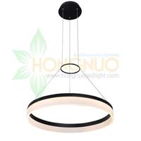 1200 large acrylic ring light led pendantsCircula LED Chandeliers