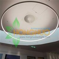 Modern Office building led Project lighting Super Ring LED Pendant